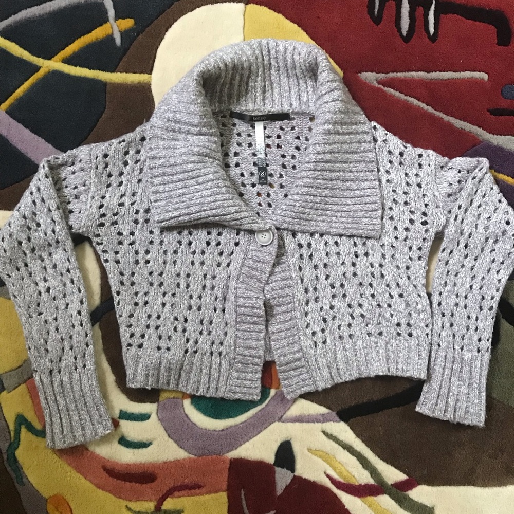 Kensie  Crop Sweater